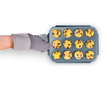 Nest Bake Muffin Tray 41 cm - Blue - Joseph Joseph