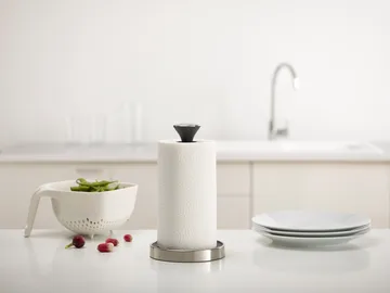 Push & tear paper towel holder - Grey - Joseph Joseph