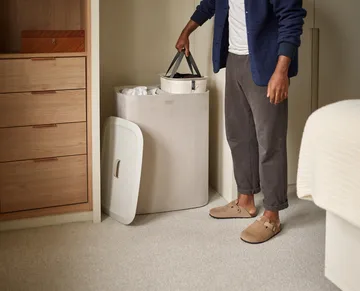 Tota laundry basket 90 L - Ecru - Joseph Joseph