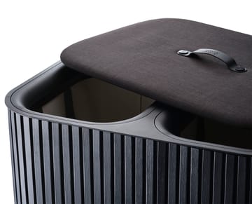 Tota Luxe laundry basket 90 L - Black - Joseph Joseph