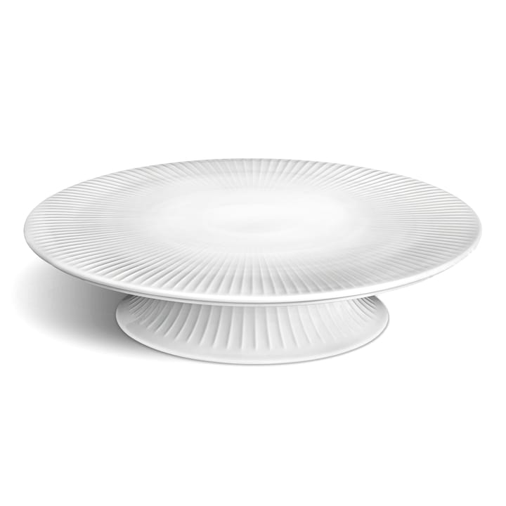 Hammershøi cake platter on base Ø30 cm, white Kähler