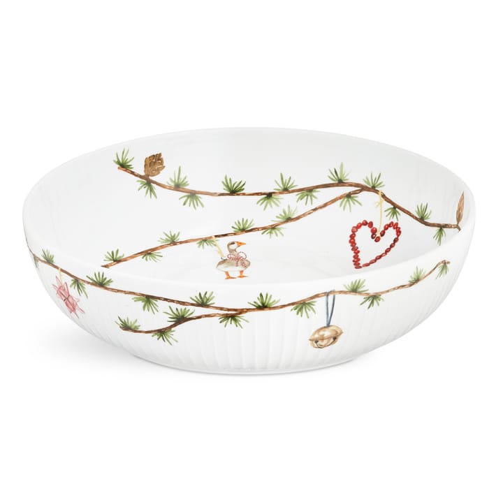 Hammershøi Christmas bowl Ø30 cm - white - Kähler