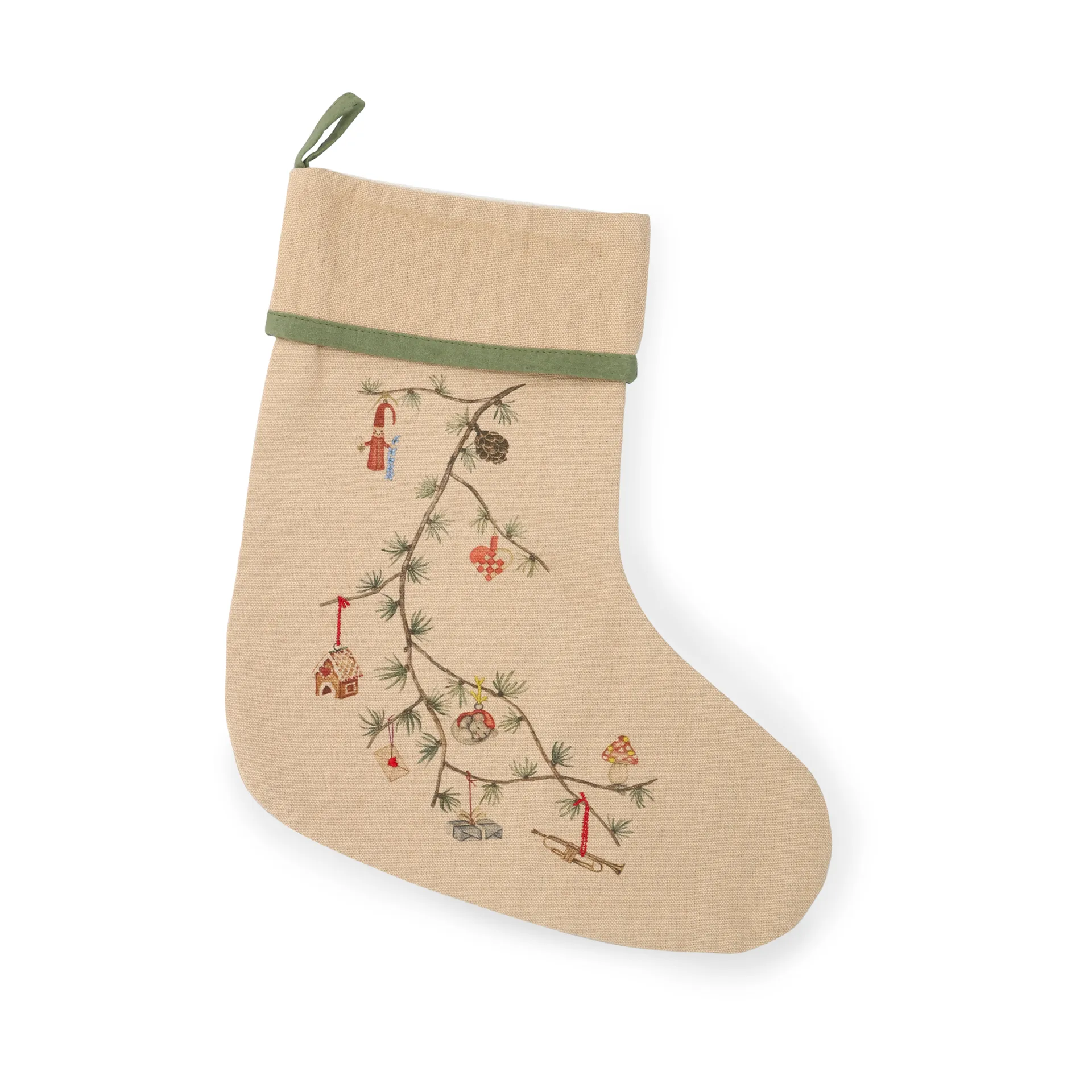 Hammershøi Christmas Christmas stocking, Beige Kähler