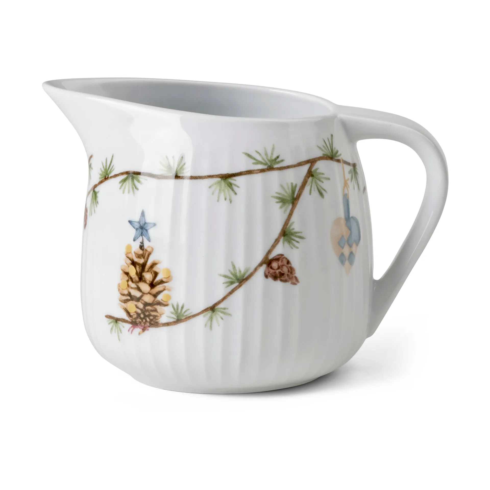 Hammershøi Christmas Sauce Jug 66 cl, White Kähler