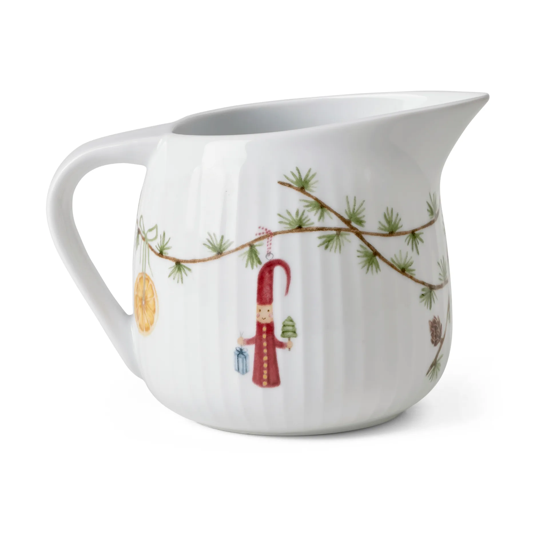 Hammershøi Christmas Sauce Jug 66 cl, White Kähler