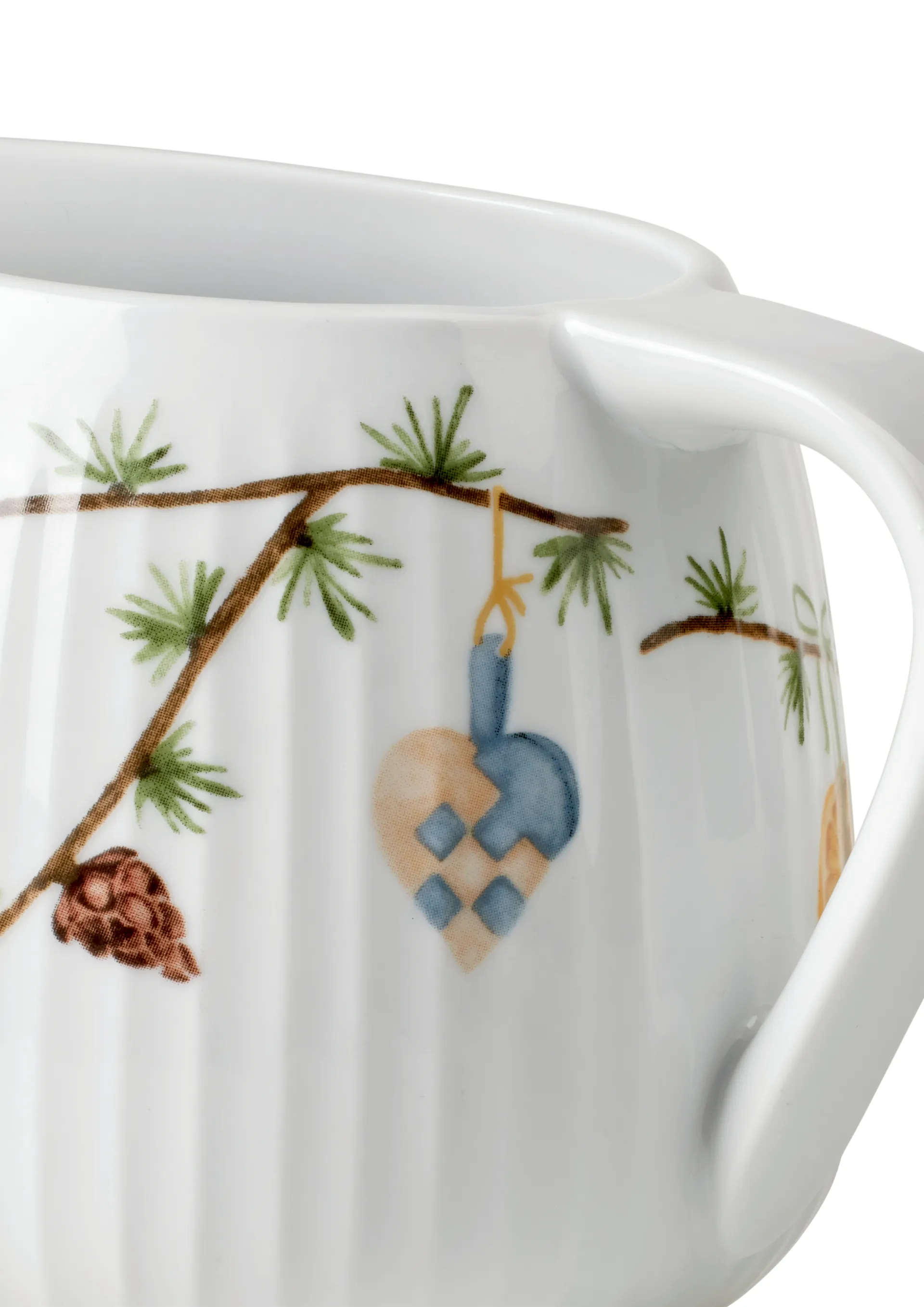 Hammershøi Christmas Sauce Jug 66 cl, White Kähler