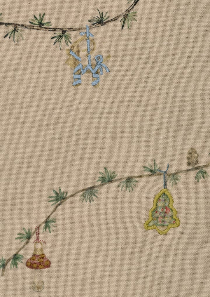 Hammershøi Christmas Tablecloth beige - 150x220 cm - Kähler