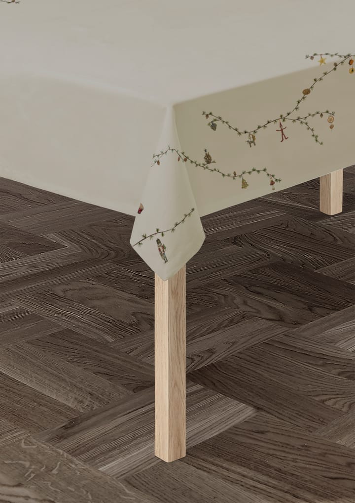 Hammershøi Christmas Tablecloth beige, 150x320 cm Kähler