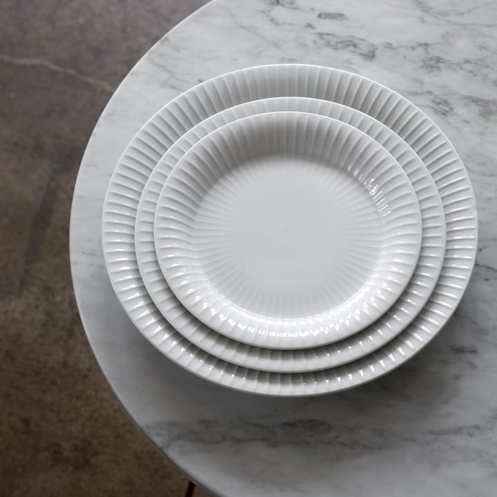 Hammershøi plate white, Ø 19 cm Kähler