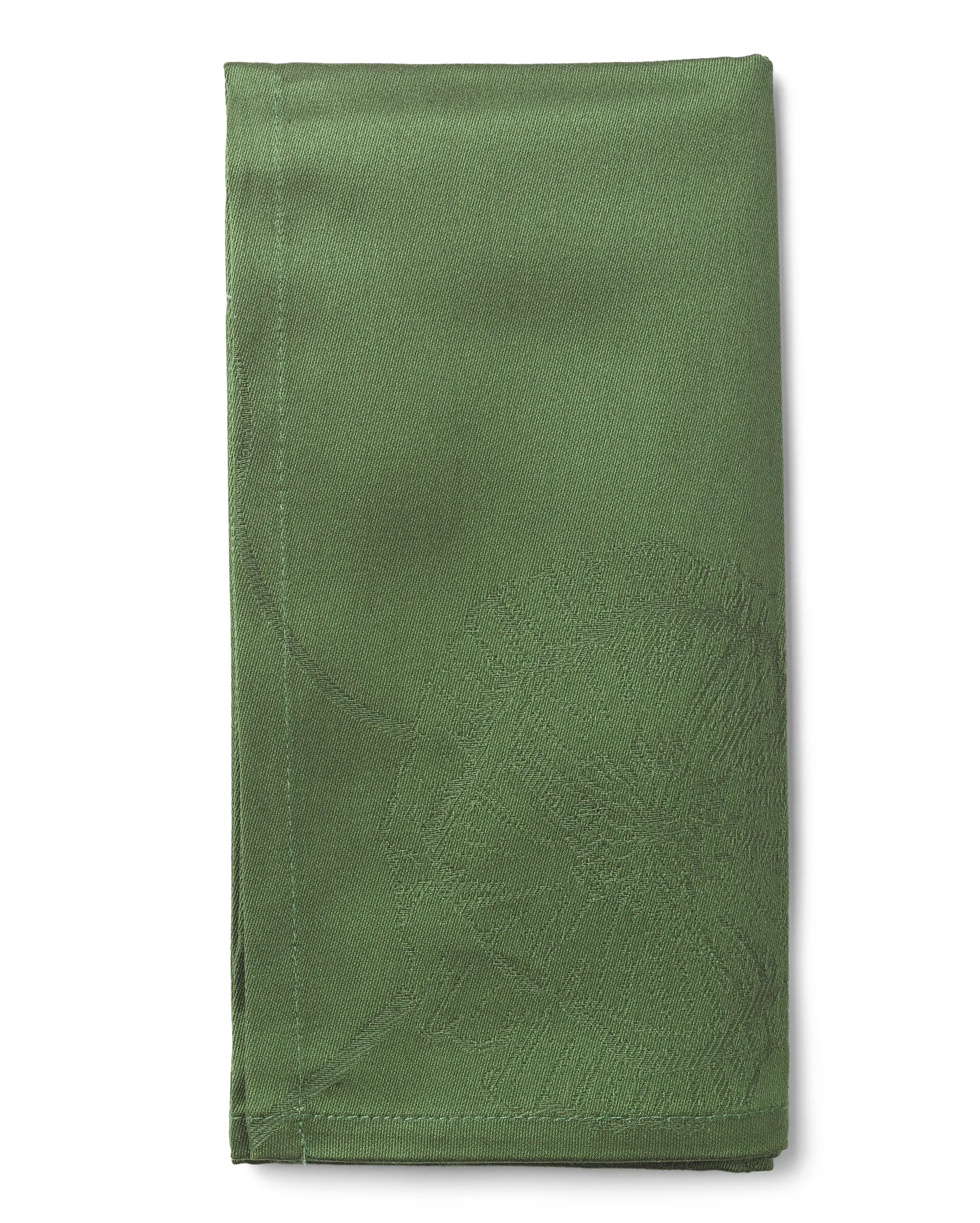 Hammershøi Poppy fabric napkin 45x45 cm 4-pack, Green Kähler