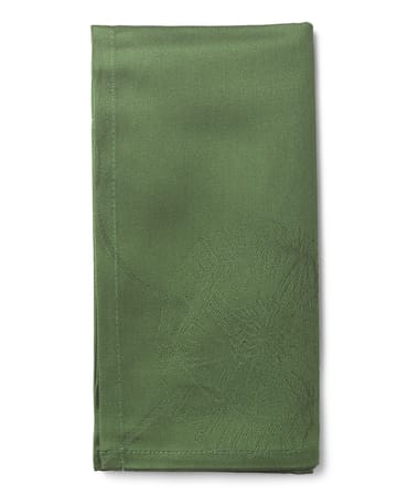 Hammershøi Poppy fabric napkin 45x45 cm 4-pack - Green - Kähler
