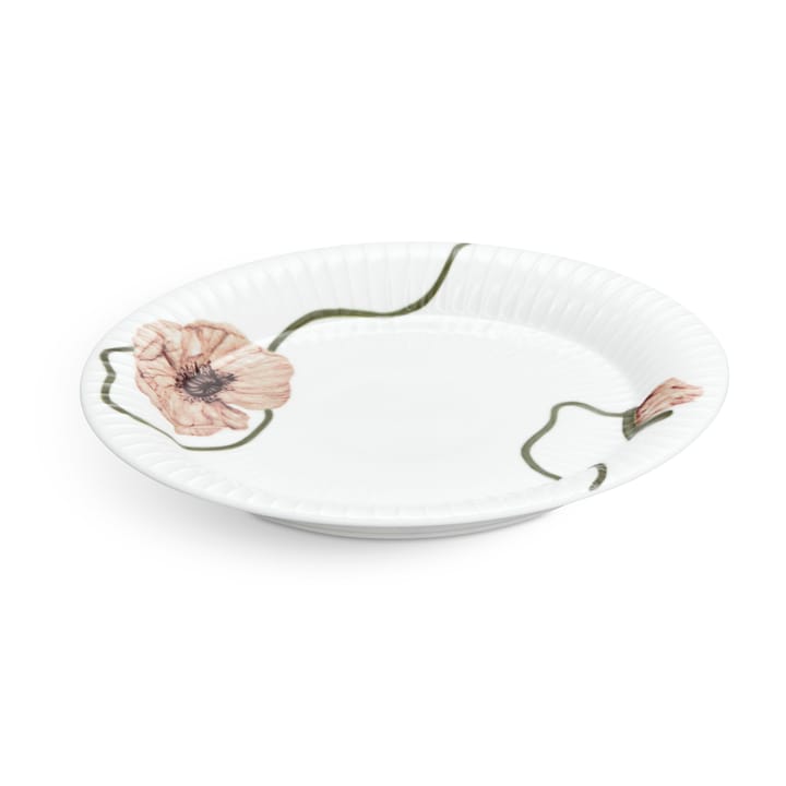 Hammershøi Poppy small plate 22 cm, white Kähler