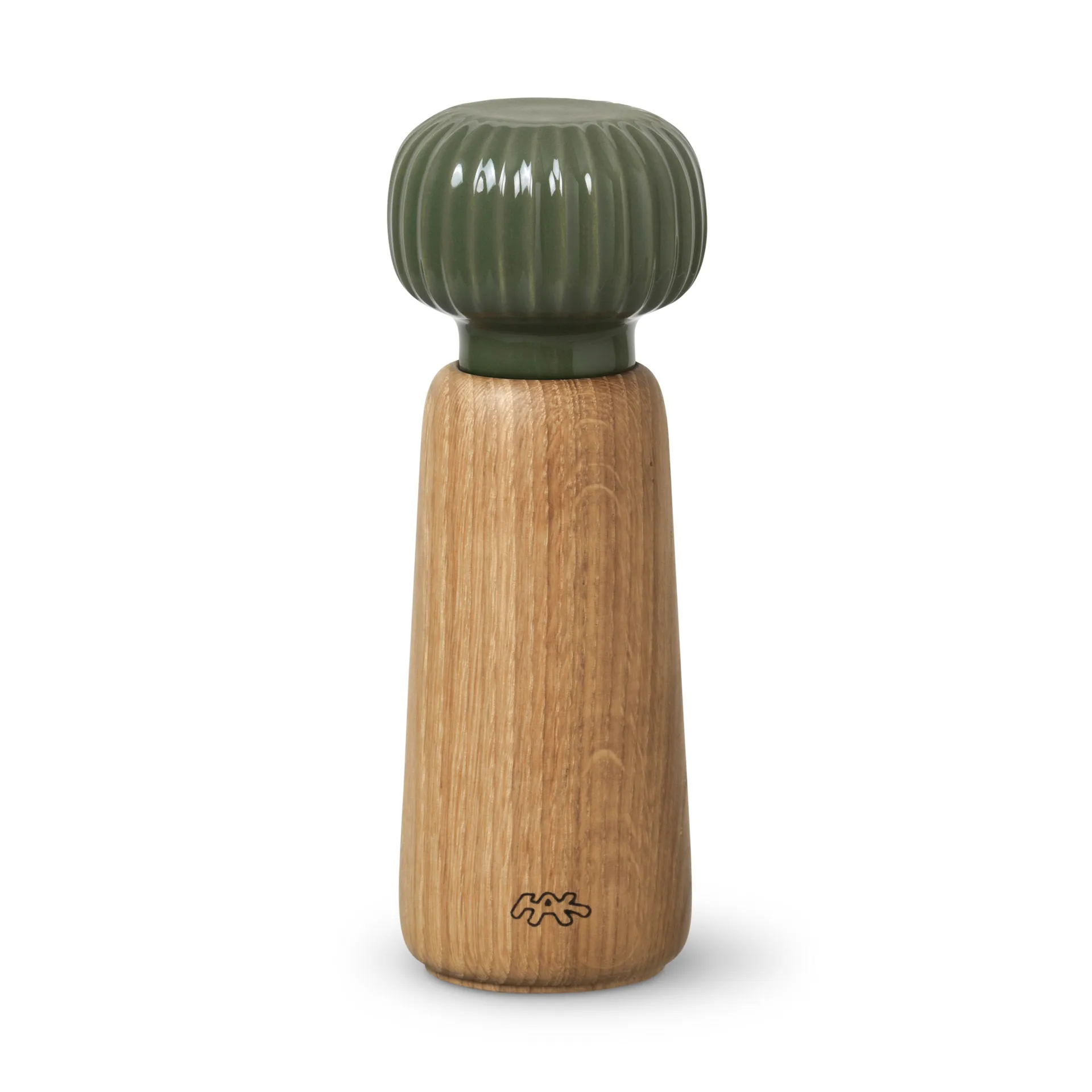 Hammershøi spice mill large, Dark green, 18 cm Kähler