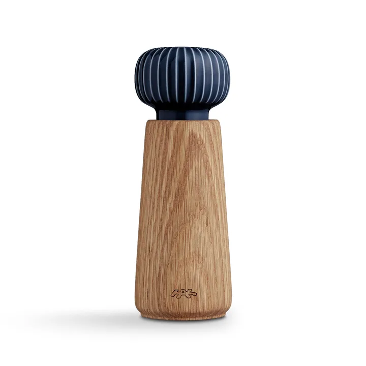 Hammershøi spice mill large - Indigo, 18 cm - Kähler