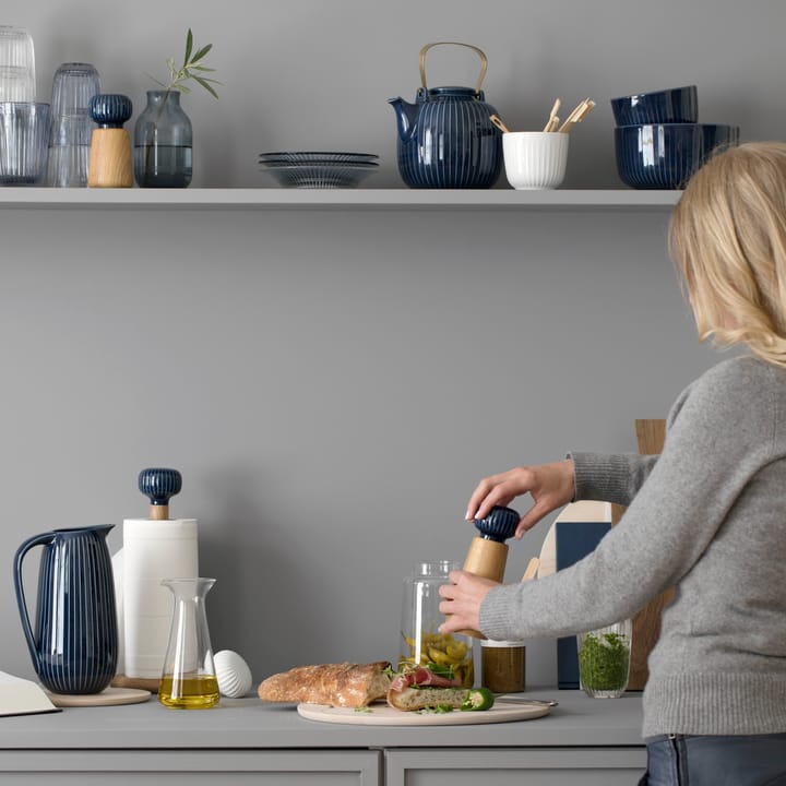 Hammersh�øi spice mill large, indigo Kähler