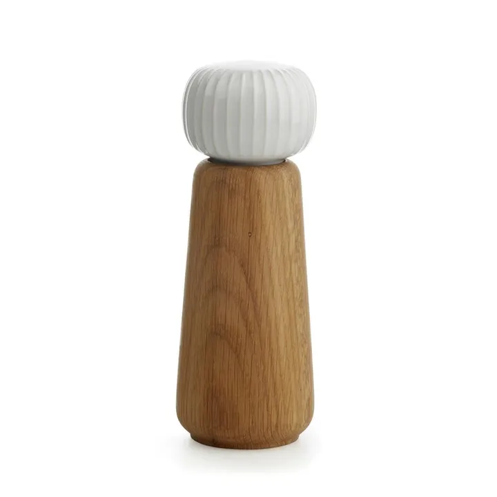 Hammershøi spice mill large - White, 18 cm - Kähler