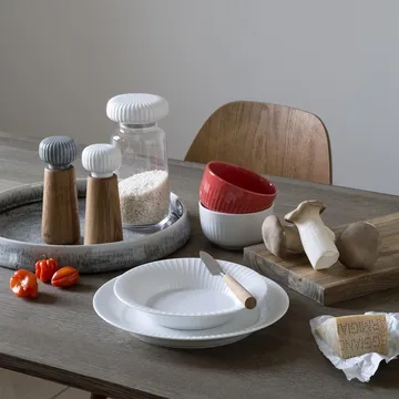 Hammershøi spice mill large - White, 18 cm - Kähler
