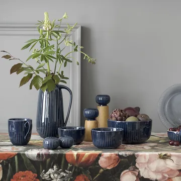 Hammershøi spice mill small - Indigo, 14 cm - Kähler