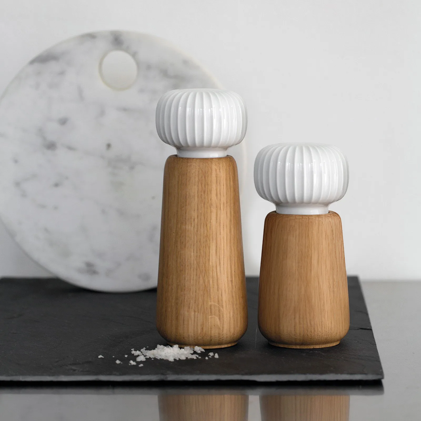 Hammershøi spice mill small, White, 14 cm Kähler