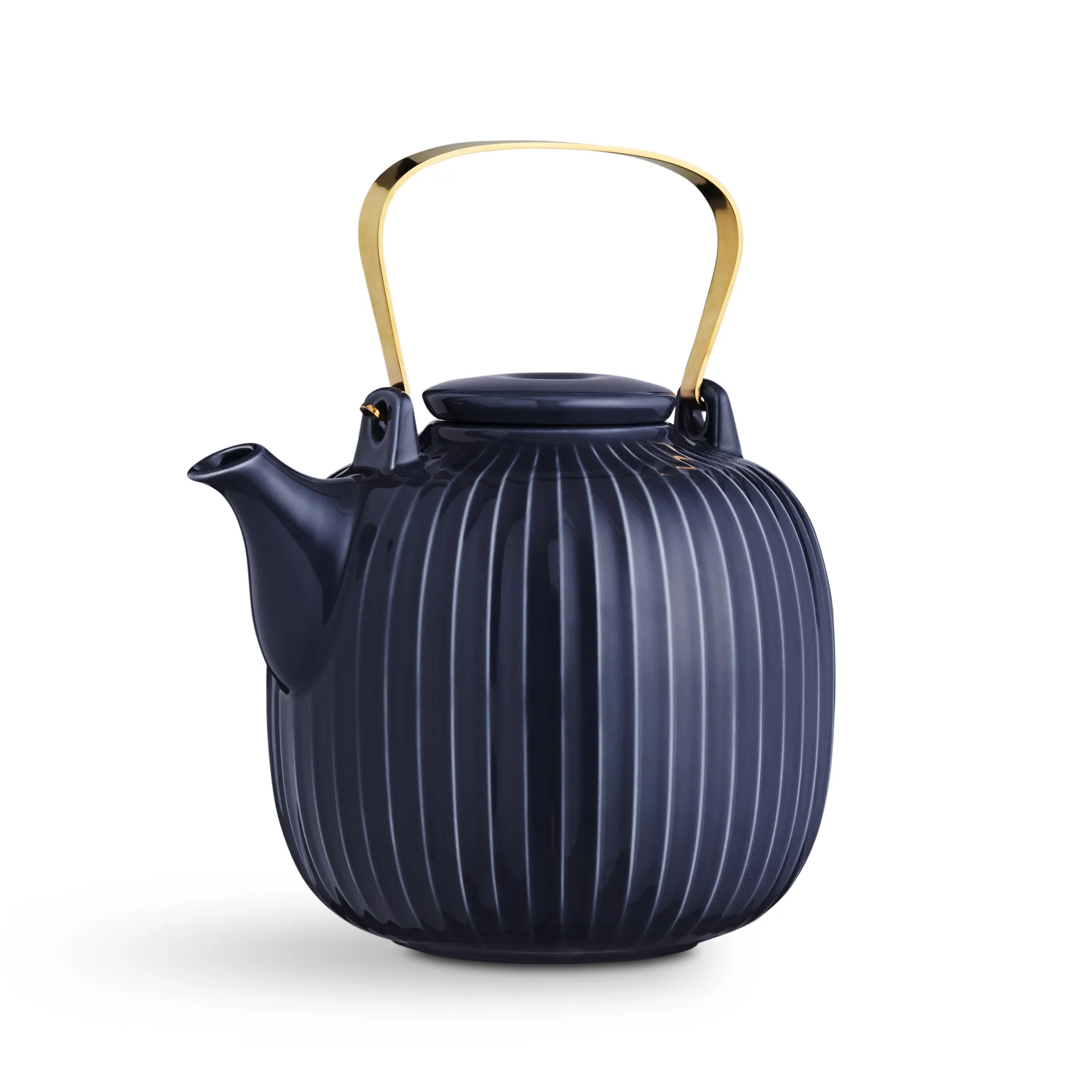 Hammershøi teapot, indigo Kähler