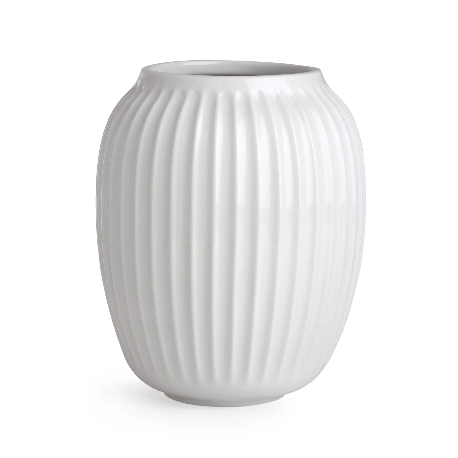 Hammershøi vase medium, white Kähler