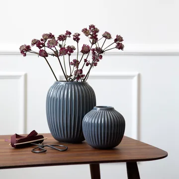 Hammershøi vase small - anthracite grey - Kähler