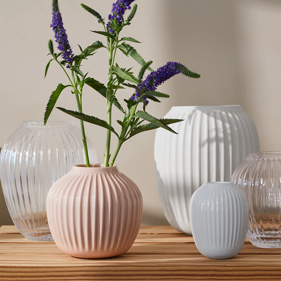 Hammershøi vase, White, medium 21 cm Kähler