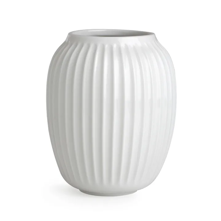 Hammershøi vase - White, medium 21 cm - Kähler