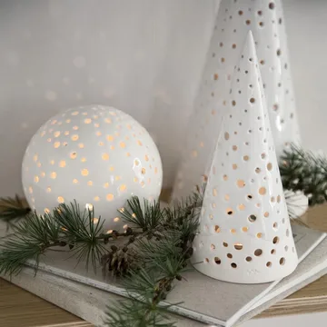 Nobili candle holder small - snow white - Kähler
