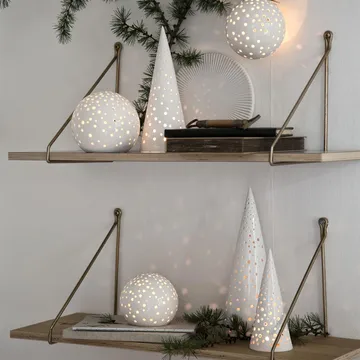 Nobili candle holder small - snow white - Kähler