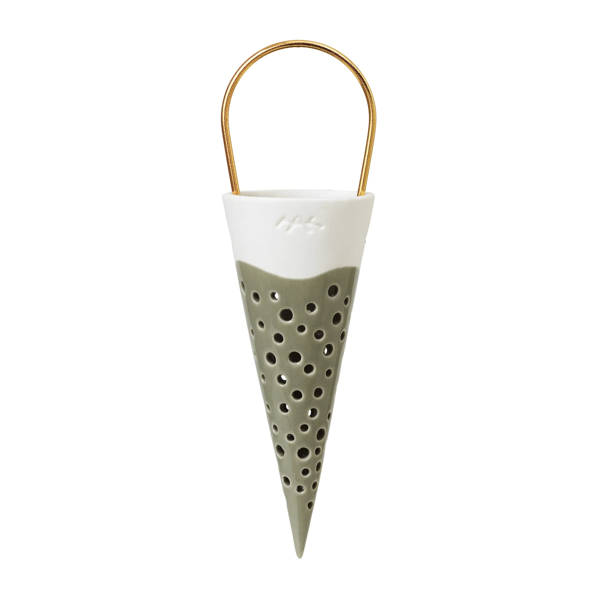 Nobili Christmas decoration 18 cm, Green Kähler