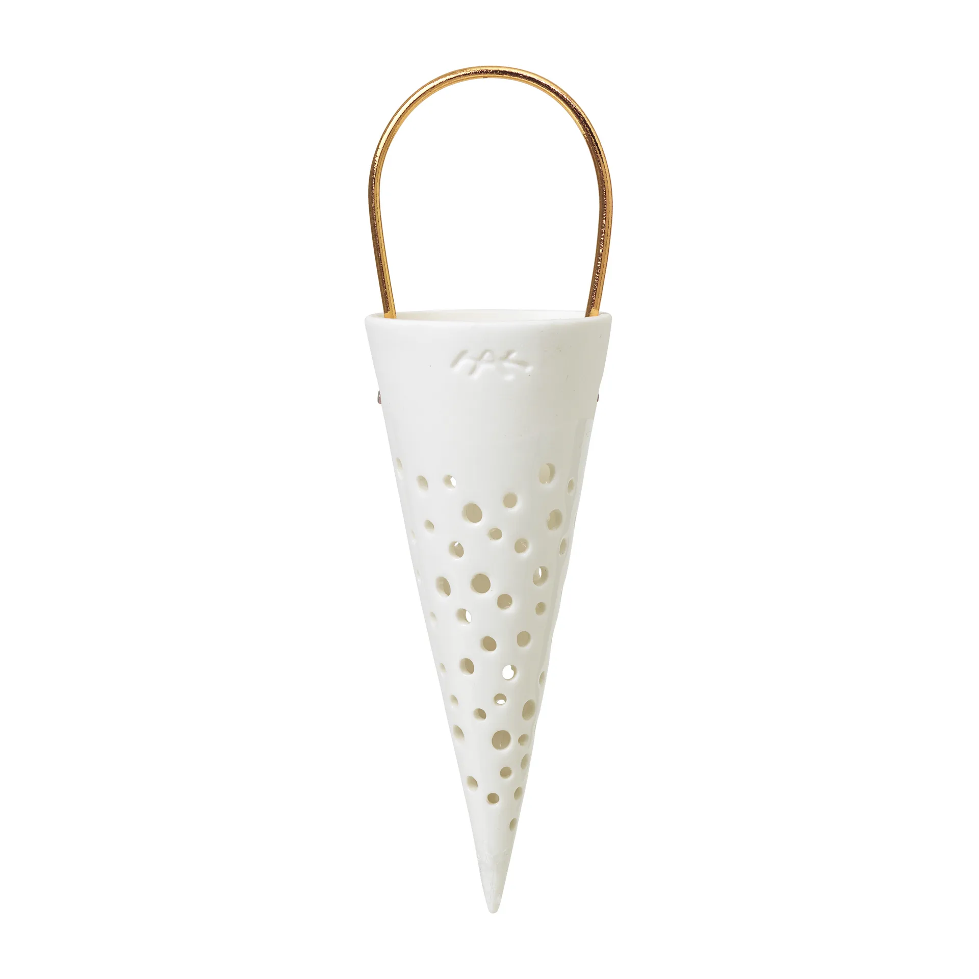 Nobili Christmas decoration 18 cm, White Kähler