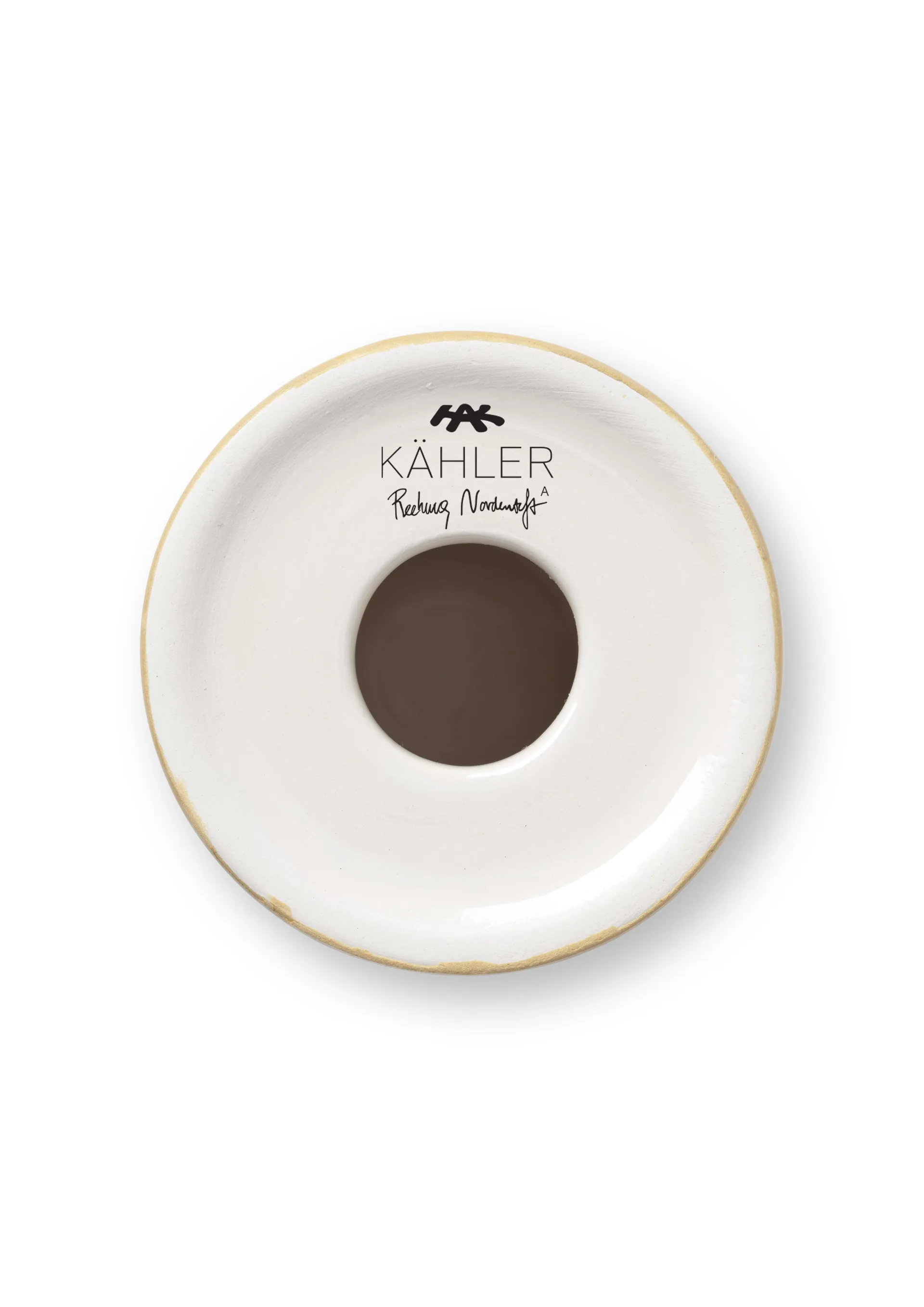 Omaggio Nuovo candle holder 16 cm, Ochre Kähler