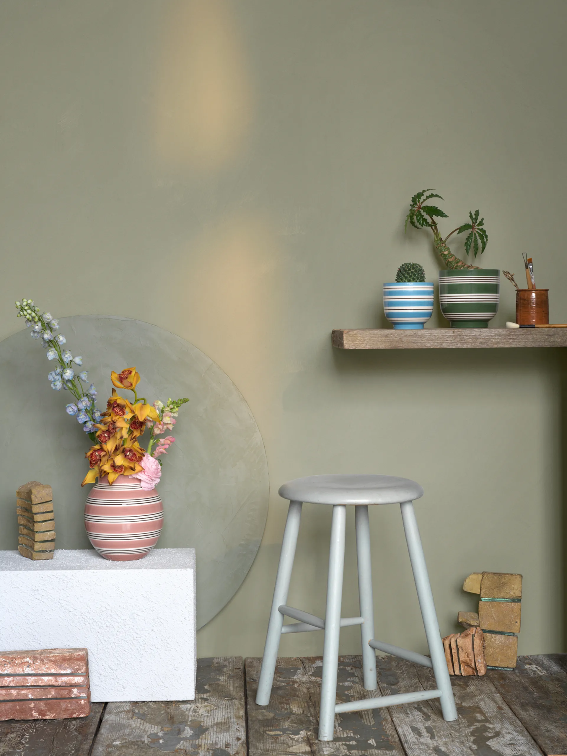 Omaggio Nuovo vase 20.5 cm, Rosa Kähler