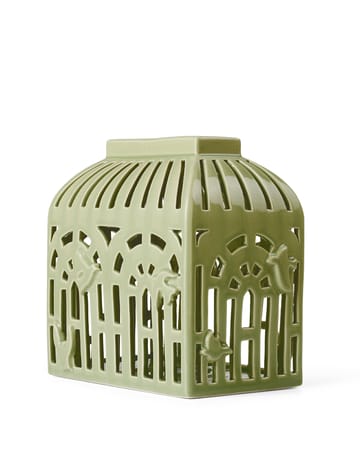 Orangery candle holder 16 cm - Spring leaf - Kähler