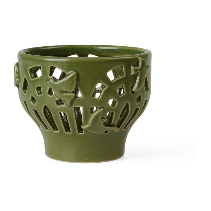 Orangery candle holder Ø9 cm - Green garden - Kähler