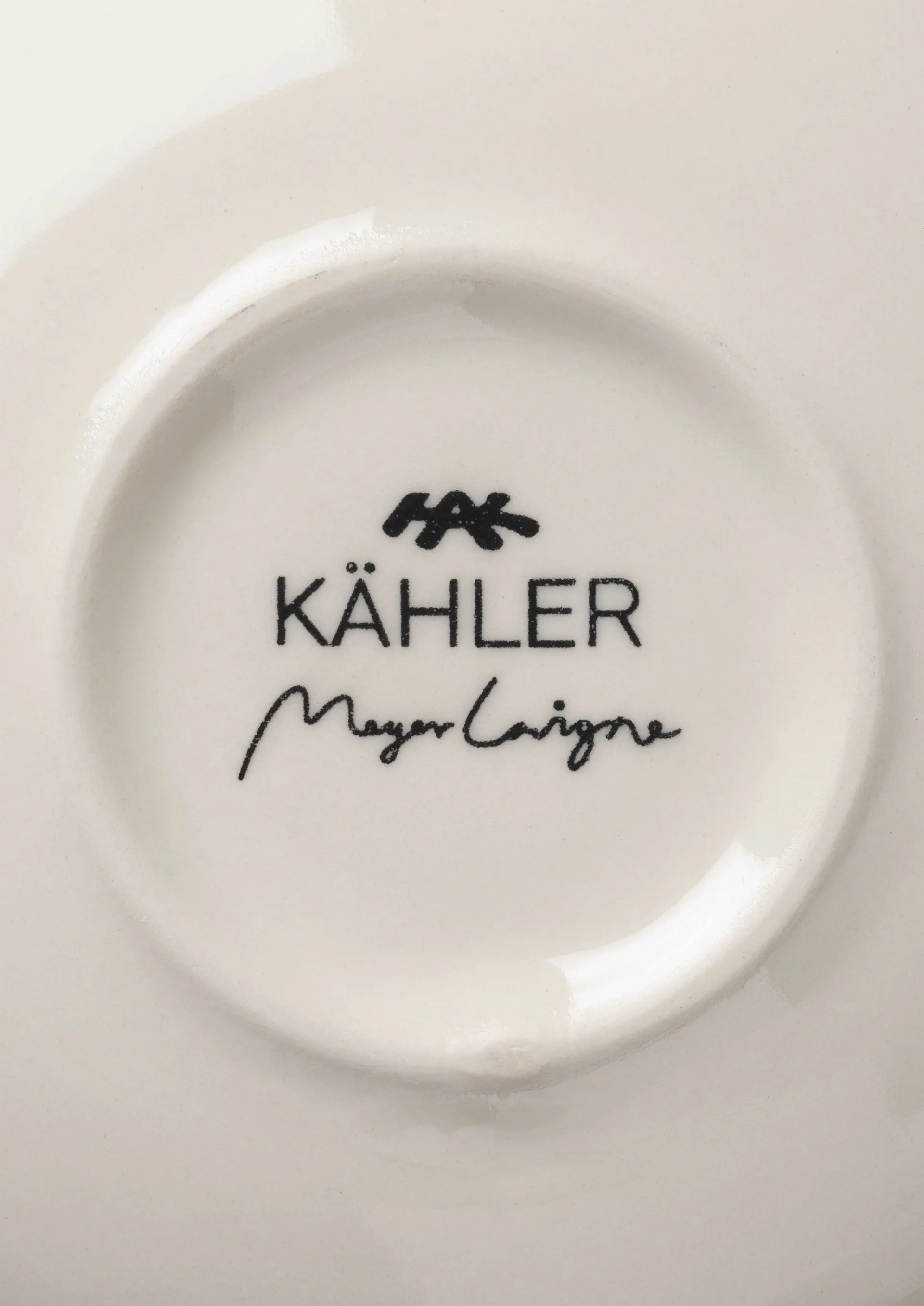 Signature candle holder, White-green Kähler