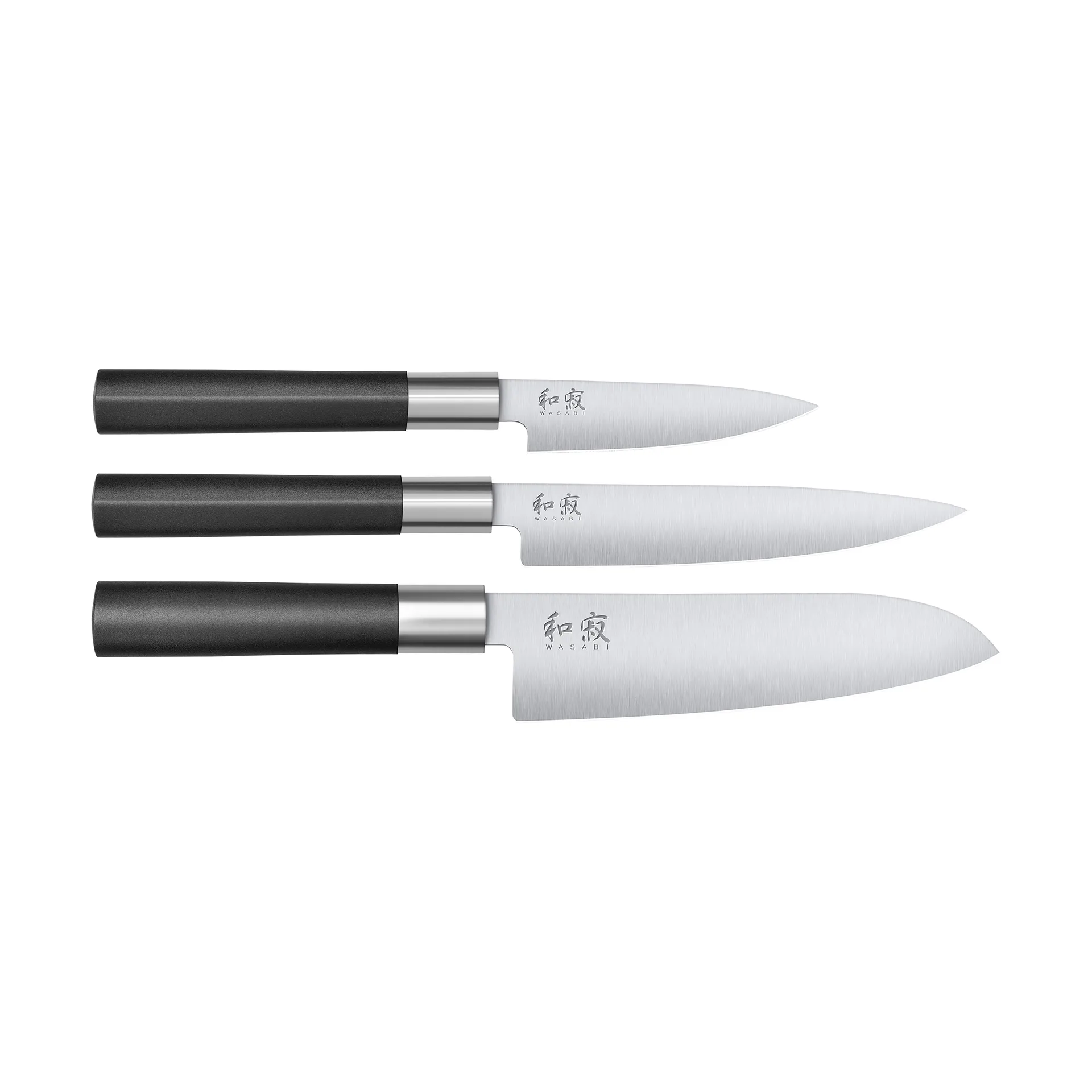 Kai Wasabi knife set, 3 pieces KAI