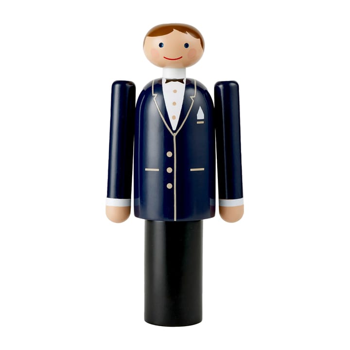 Kay Bojesen groom - Blue-black and white, 18 cm - Kay Bojesen Denmark