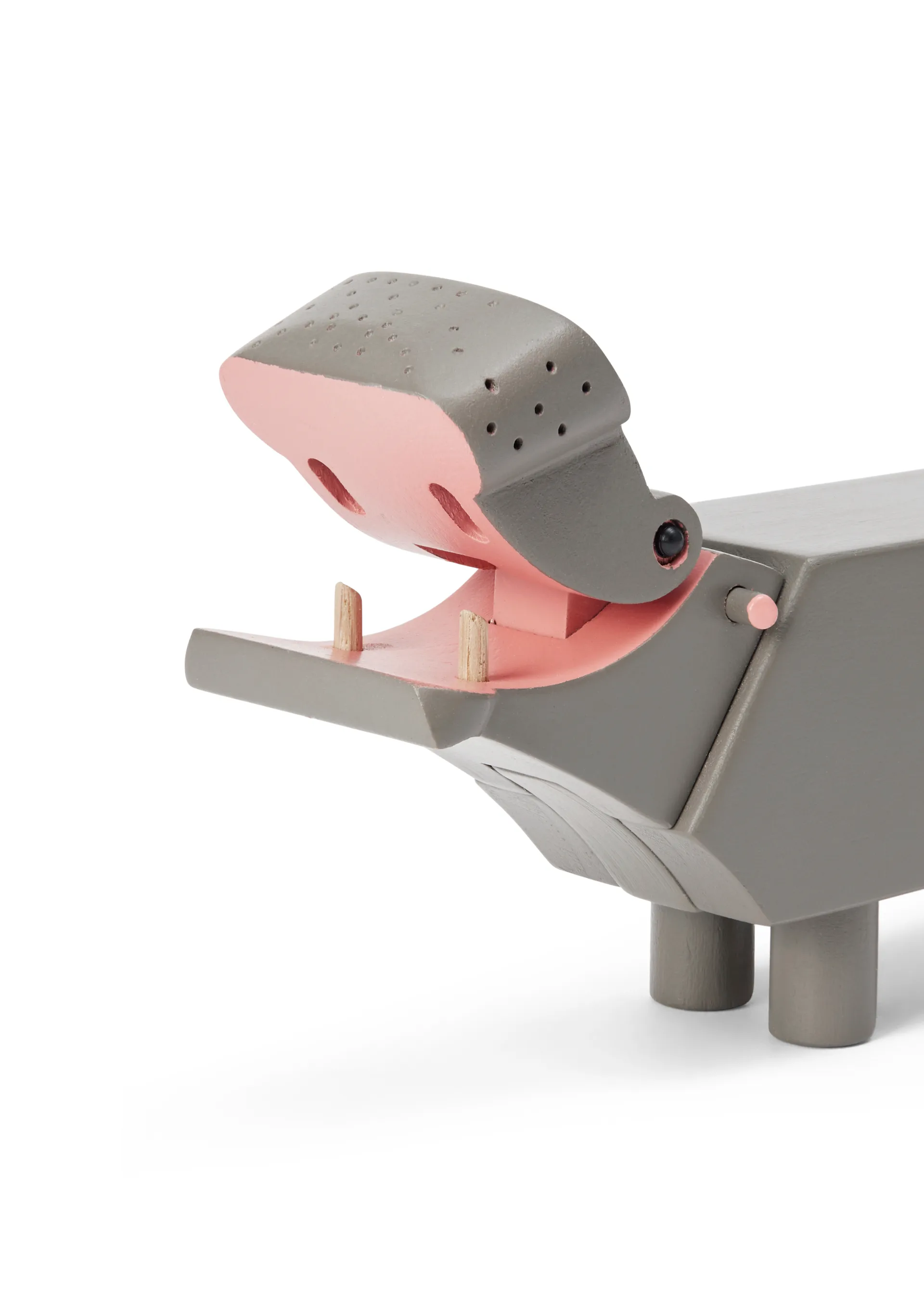 Kay Bojesen hippopotamus liliput, Grey Kay Bojesen Denmark