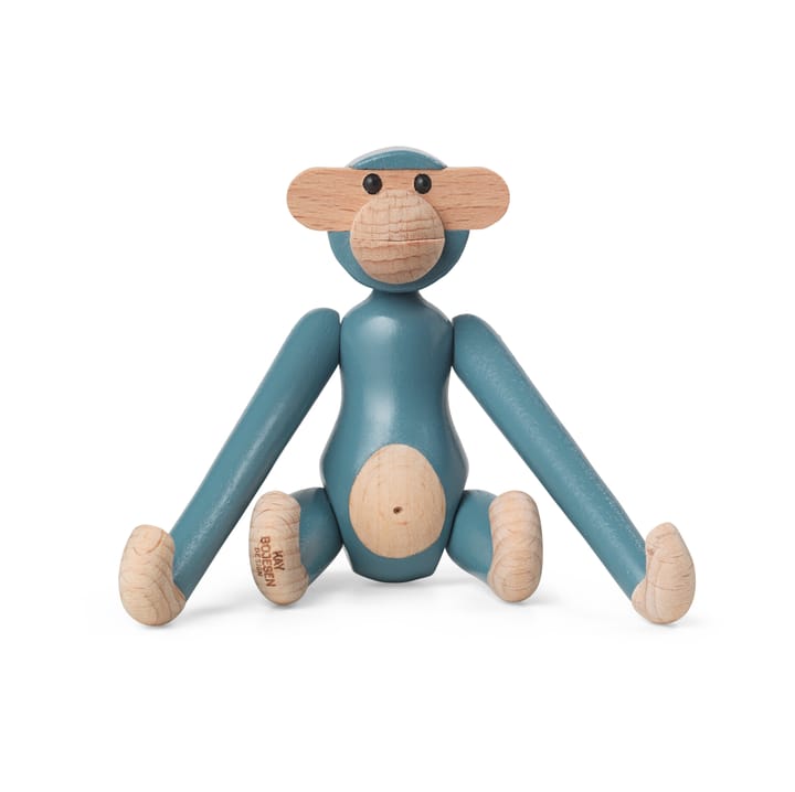 Kay Bojesen mini vintage monkey, Blue Kay Bojesen Denmark