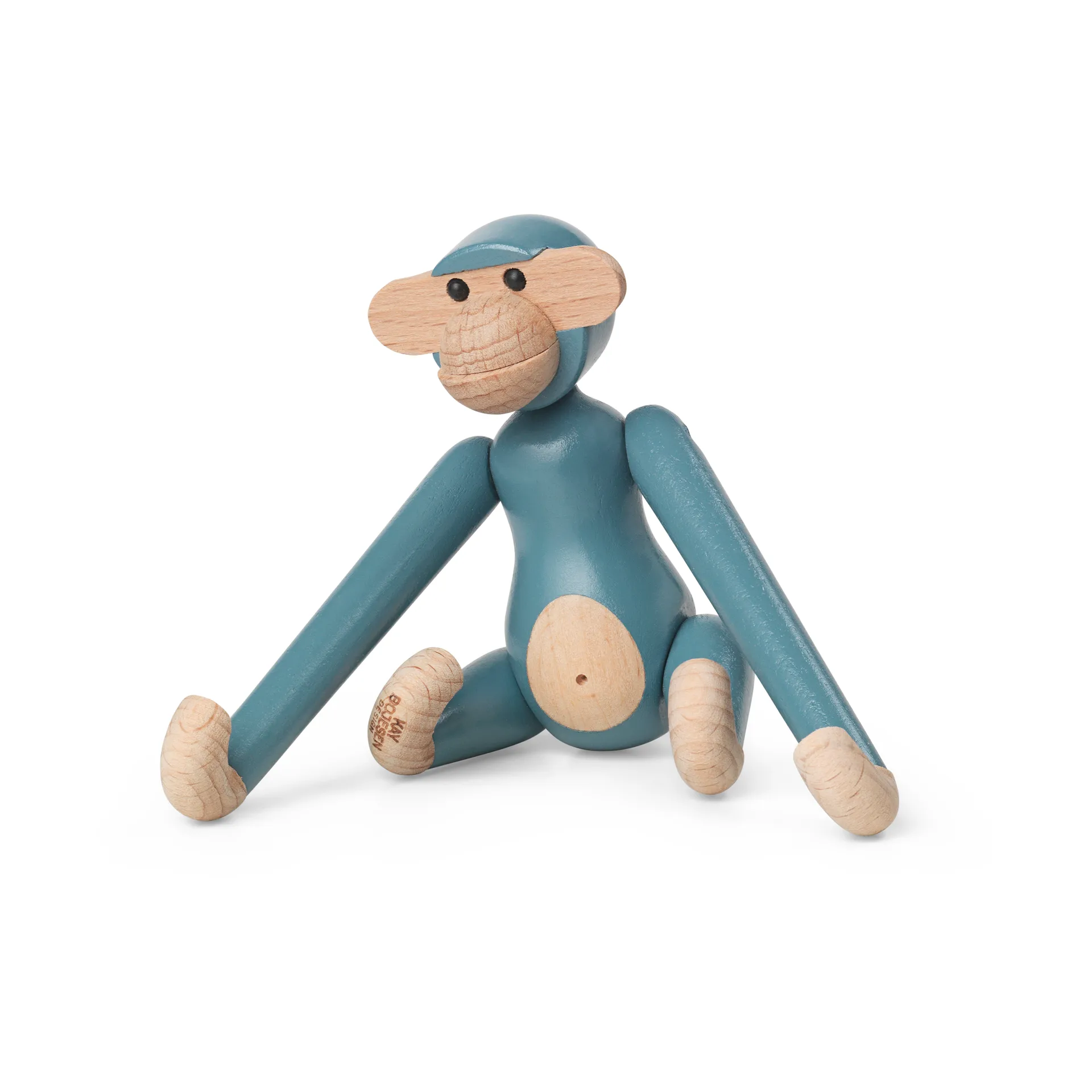 Kay Bojesen mini vintage monkey, Blue Kay Bojesen Denmark