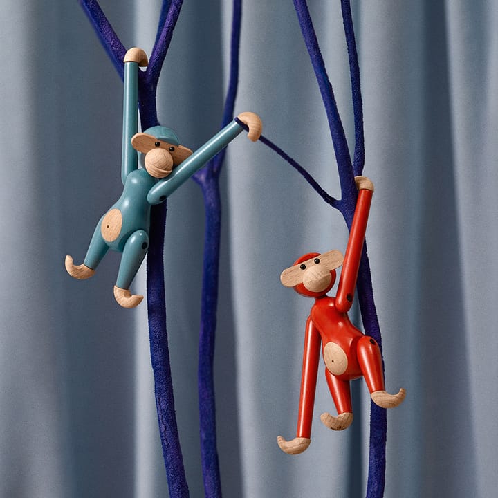 Kay Bojesen mini vintage monkey, Blue Kay Bojesen Denmark