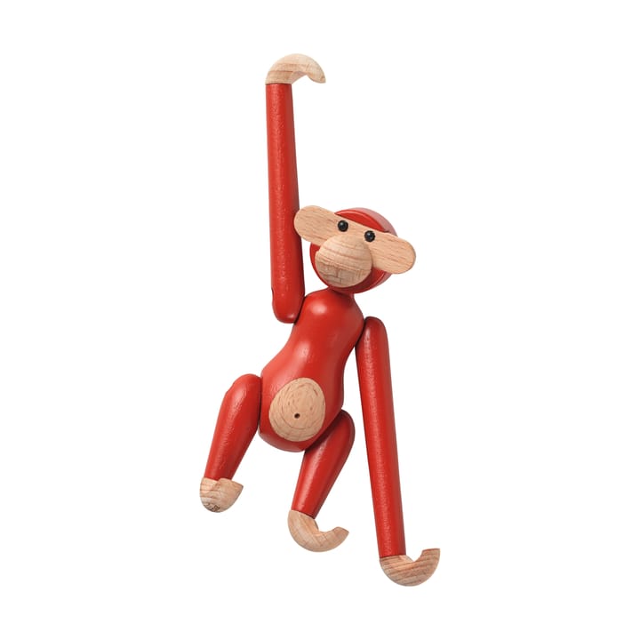 Kay Bojesen mini vintage monkey, Red Kay Bojesen Denmark