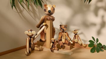 Kay Bojesen monkey anniversary edition mixed wood - Small - Kay Bojesen Denmark