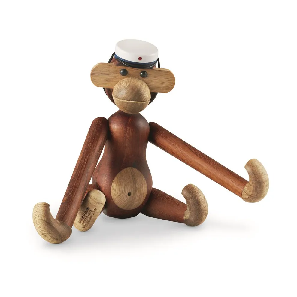 Kay Bojesen monkey with blue student cap Kay Bojesen Denmark