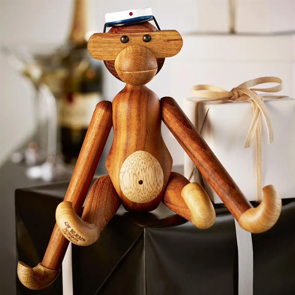 Kay Bojesen monkey with blue student cap Kay Bojesen Denmark