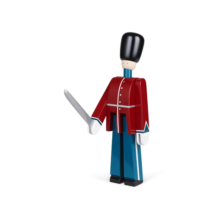 Kay Bojesen officer with sword, Red-blue Kay Bojesen Denmark