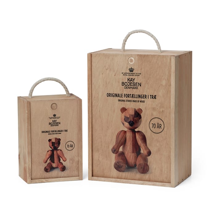 Kay Bojesen wooden bear anniversary edition mixed wood, Little Kay Bojesen Denmark