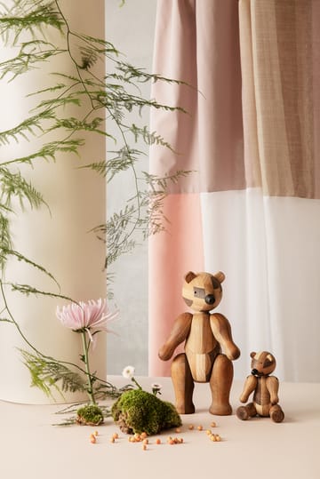 Kay Bojesen wooden bear anniversary edition mixed wood - Little - Kay Bojesen Denmark